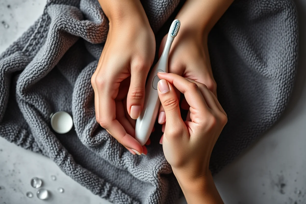 how to electric toothbrush — How To Electric Toothbrush (the finished result)