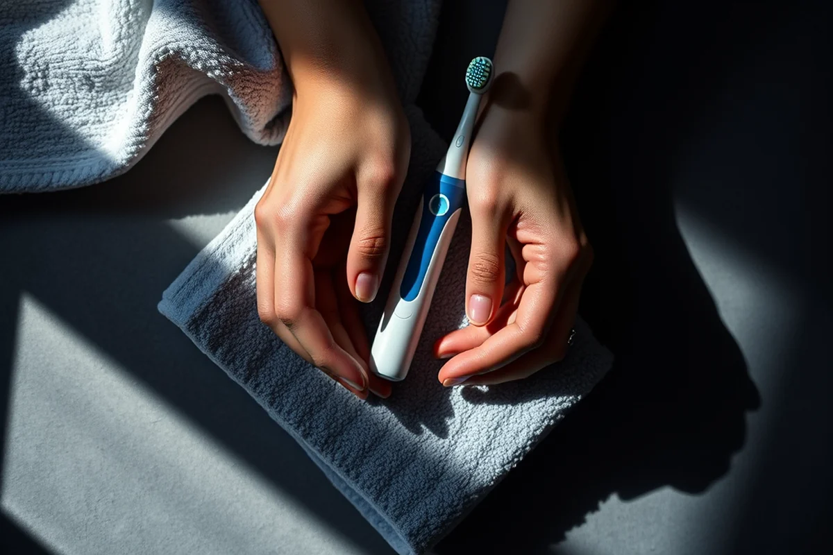 oral b battery toothbrush — Oral B Battery Toothbrush (the finished result)