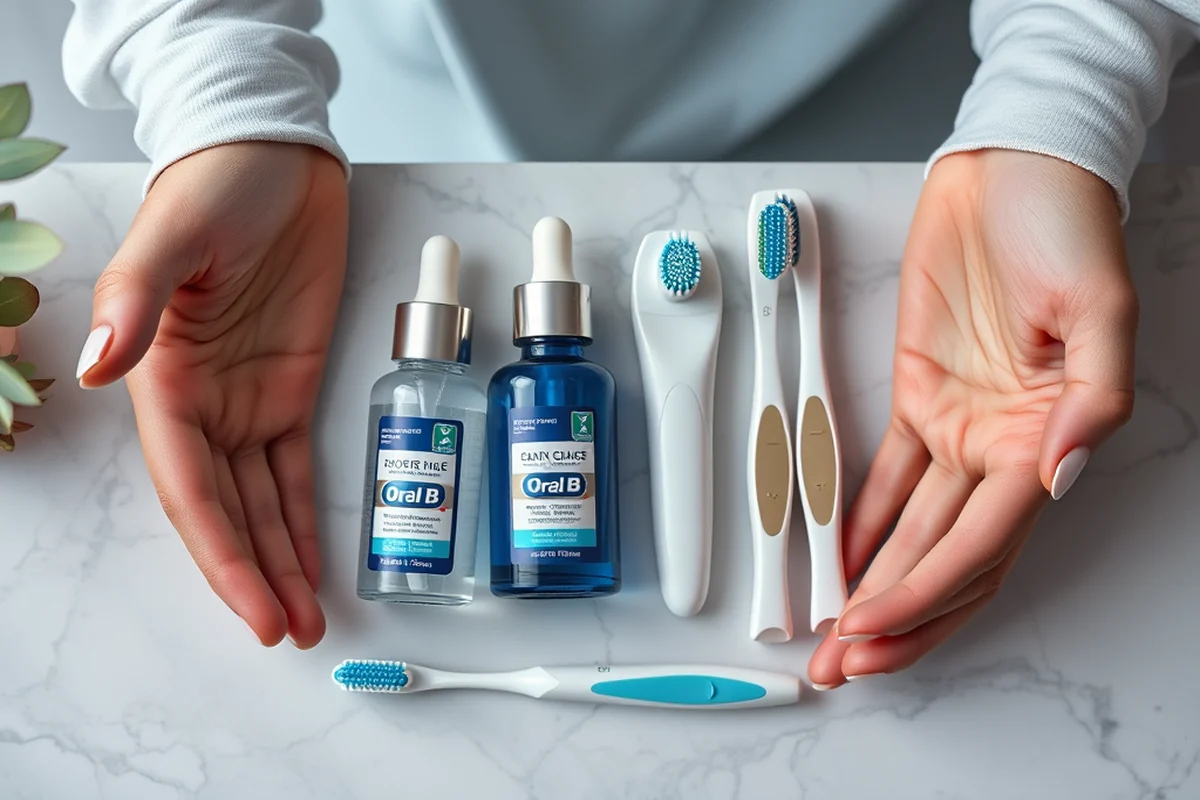 oral b toothbrush with replacement heads — Oral B Toothbrush With Replacement Heads (the finished result)