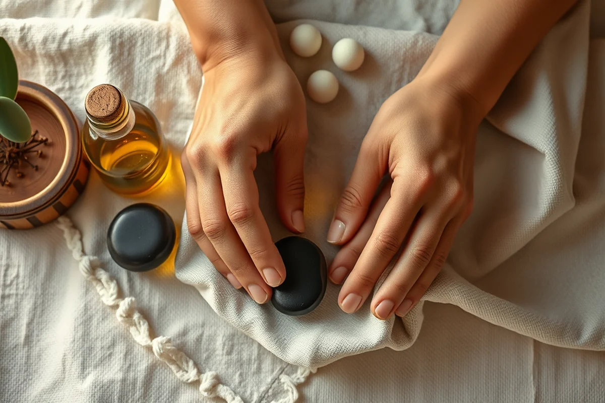 how to massage with hot stones — How To Massage With Hot Stones (the finished result)