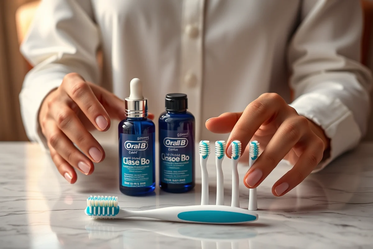 oral b io toothbrush with heads — Oral B Io Toothbrush With Heads (the finished result)